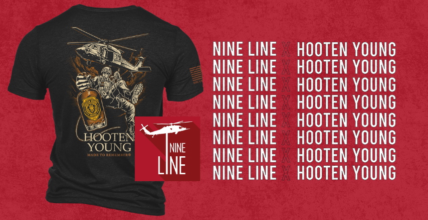 Hooten Young x Nine Line Apparel Tee and Hoodie