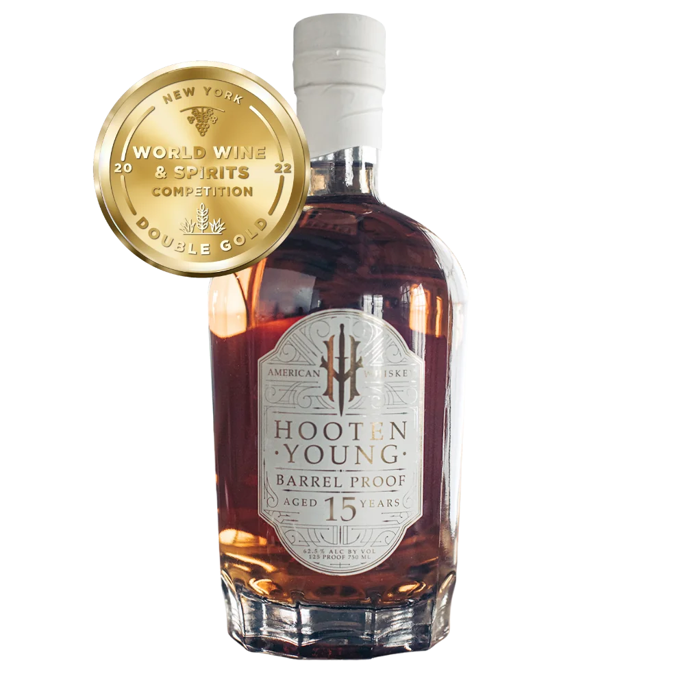 Hooten Young 15 Year Barrel Proof American Whiskey - Gold - Product Image Square