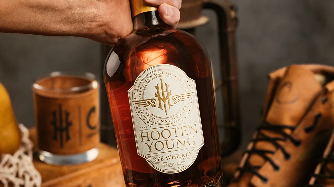 Hooten Young Award Winning Rye Whiskey